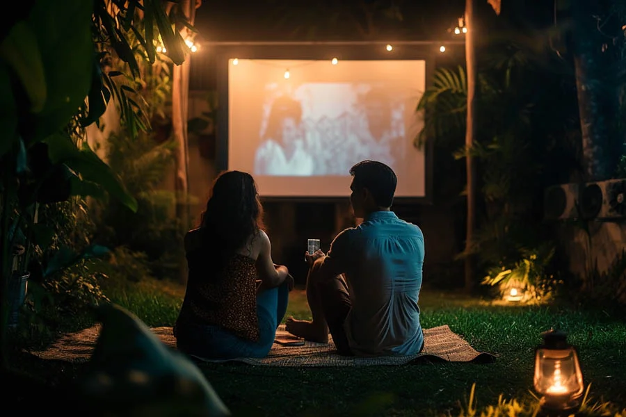 movie theater in home